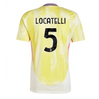 Dres Juventus Manuel Locatelli #5 Gostujuci 2024-25 Kratak Rukav